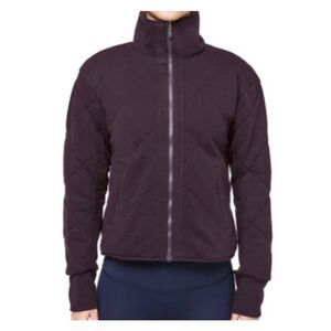 Lululemon Forever Warm Reversible Jacket in Cherry sz 6